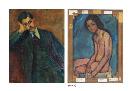 Amedeo Modigliani, Jean Alexandre ( recto ) Nu assis ( verso ; see note)