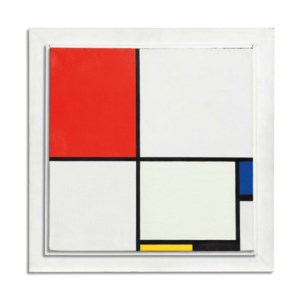 Piet Mondrian, Composition No. III, with Red, Blue, Yellow, and Black, 1929