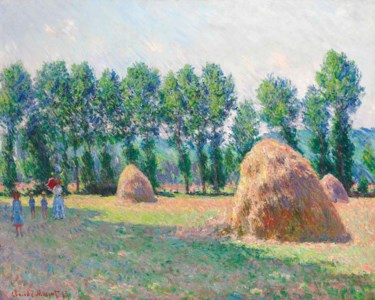 Claude Monet, Les meules à Giverny