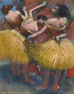 Edgar Degas, Trois danseuses