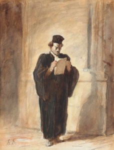 Honoré Daumier, Avant l'audience