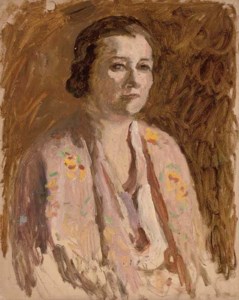 Countess Budberg; and a pastel of Rome by the same hand