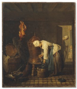 JEAN-SIMÉON CHARDIN (PARIS 1699-1779), La fontaine