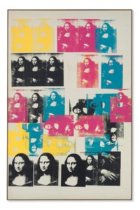 Andy Warhol, Colored Mona Lisa