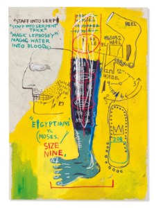 Jean-Michel Basquiat, Early Moses