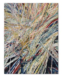Mark Grotjahn, Untitled (Yellow White Face Cut Out Eyes Green Iris II 41.14)