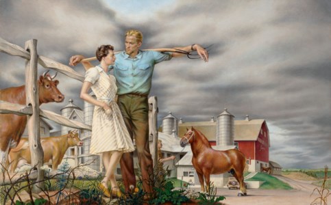 Paul Cadmus, Lloyd and Barbara Wescott