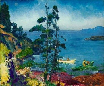 Evening Blue (Tending the Lobster Traps, Early Morning)