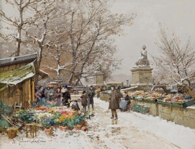 Un coin de quai, Paris