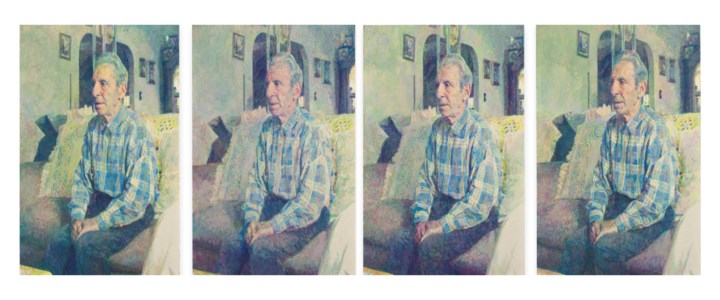 4 Colors Subtracting Light from the Room in Six Degrees of Intensity Repeated Four Times I