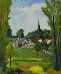 Eglise de vieux moulin près Compièg ne (Oise)