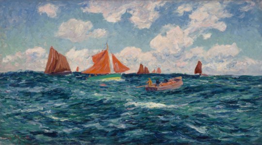 Pêcheurs au large