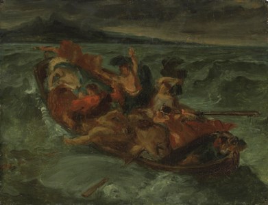Christ on the sea of Galilee - a study