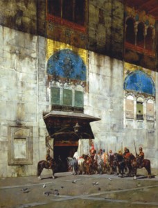 The Pasha's escort