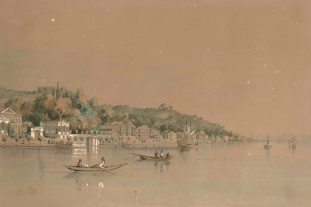 Fishing on the Bosphorus at Buyukdere, Istanbul