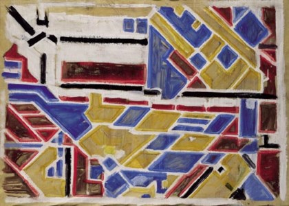 Study for Mountain landscape with mine village