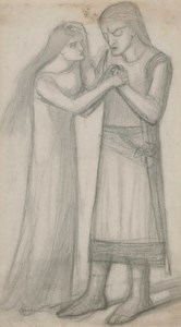 Study for 'Jephthah's Daughter'