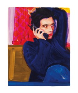Elizabeth Peyton, Gavin on the Phone