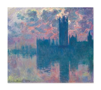 Claude Monet, Le Parlement, soleil couchant (The Houses of Parliament, at Sunset)