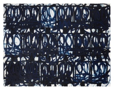 Rashid Johnson, Untitled Anxious Bruise Drawing