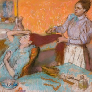 Edgar Degas, La Coiffure (La Toilette)