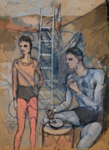 Pablo Picasso, L e repas de l ’ acrobat e