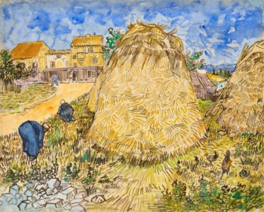 Van Gogh, Meules de blé