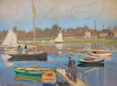 Claude Monet, Le bassin d'Argenteuil