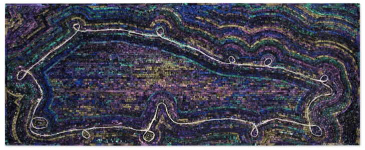 Jack Whitten, The Eleventh Loop (Dedicated To The Memory Of Adrienne Rich)