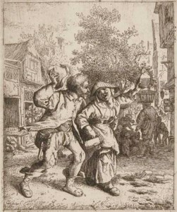 The drunk Couple (Bartsch, Hollstein 7)