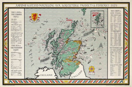 A MAP OF SCOTLAND