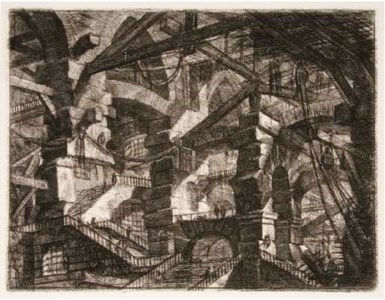 The Gothic Arch, from Carceri d'Invenzione (Robison 40)