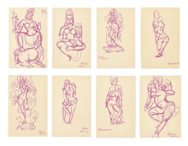 Shiva & Parvati; Har-Parvati; SARASWATI-Goddess of Learning; Jamuna; Goddess Durga; Shiva & Parvati; Shiva Dancing; Untitled