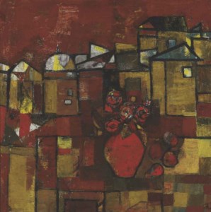 Untitled (Still Life with Landscape)