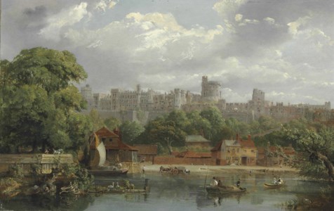Windsor Castle from the Thames