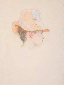 Femme au chapeau