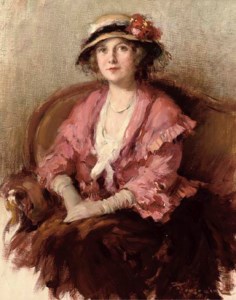 Femme en rose