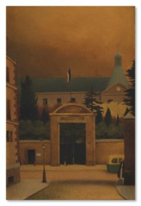 La Porte entrouverte