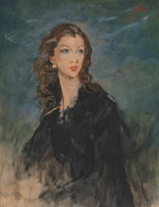 Portrait of Vivien Leigh