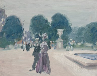 Luxembourg Gardens, Evening