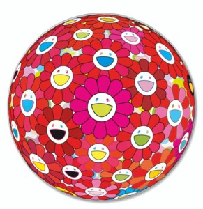 Takashi Murakami, Thinking Matter (Red)
