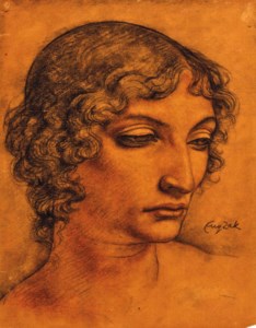 Tete de Femme (recto); Untitled (study of a lady) (verso)