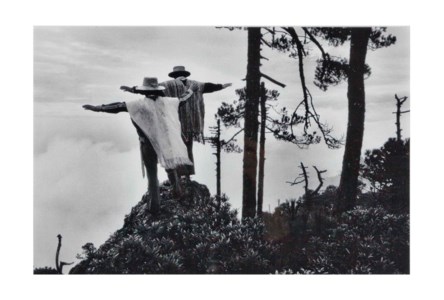 Praying to Mixe God, Oaxaca, Mexico, 1980
