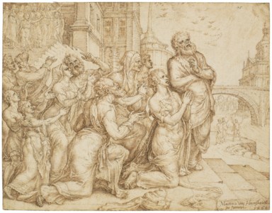 Susanna and her relatives praising the Lord