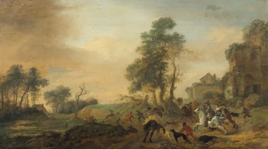 A stag hunt