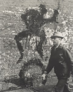 Untitled (Shadows on brick wall, New York), 1983