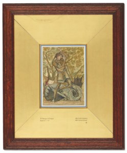 St. George and the Dragon, after Sir Edward Coley Burne-Jones, Bt., A.R.A., R.W.S.