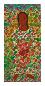 Untitled (Woman with Flowers)