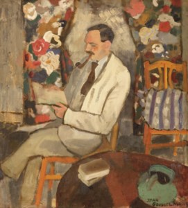 Le fumeur (portrait of Armand Frisch): de roker