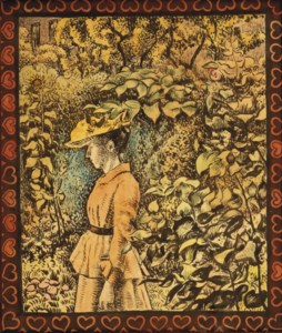 Au jardin (Aline Maréchal): in de tuin